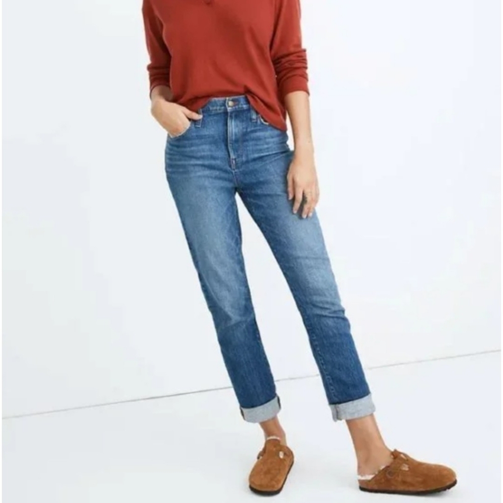 Madewell Highrise Slim boyfriend Jeans|‎ 26T